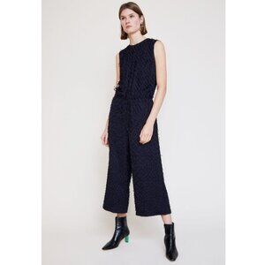 Christian Wijnants Oani Fringe Detail Crop Jumpsuit